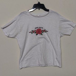 CUTE WHITE TEE SHIRT